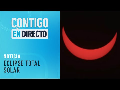EMOCIONANTE: Así fue el Eclipse Solar en la Araucanía - Contigo En Directo