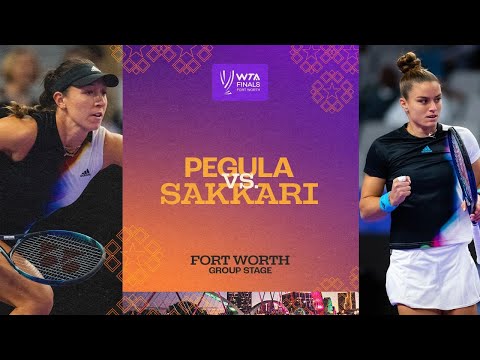 Jessica Pegula vs. Maria Sakkari | 2022 WTA Finals Group Stage | Match Highlights