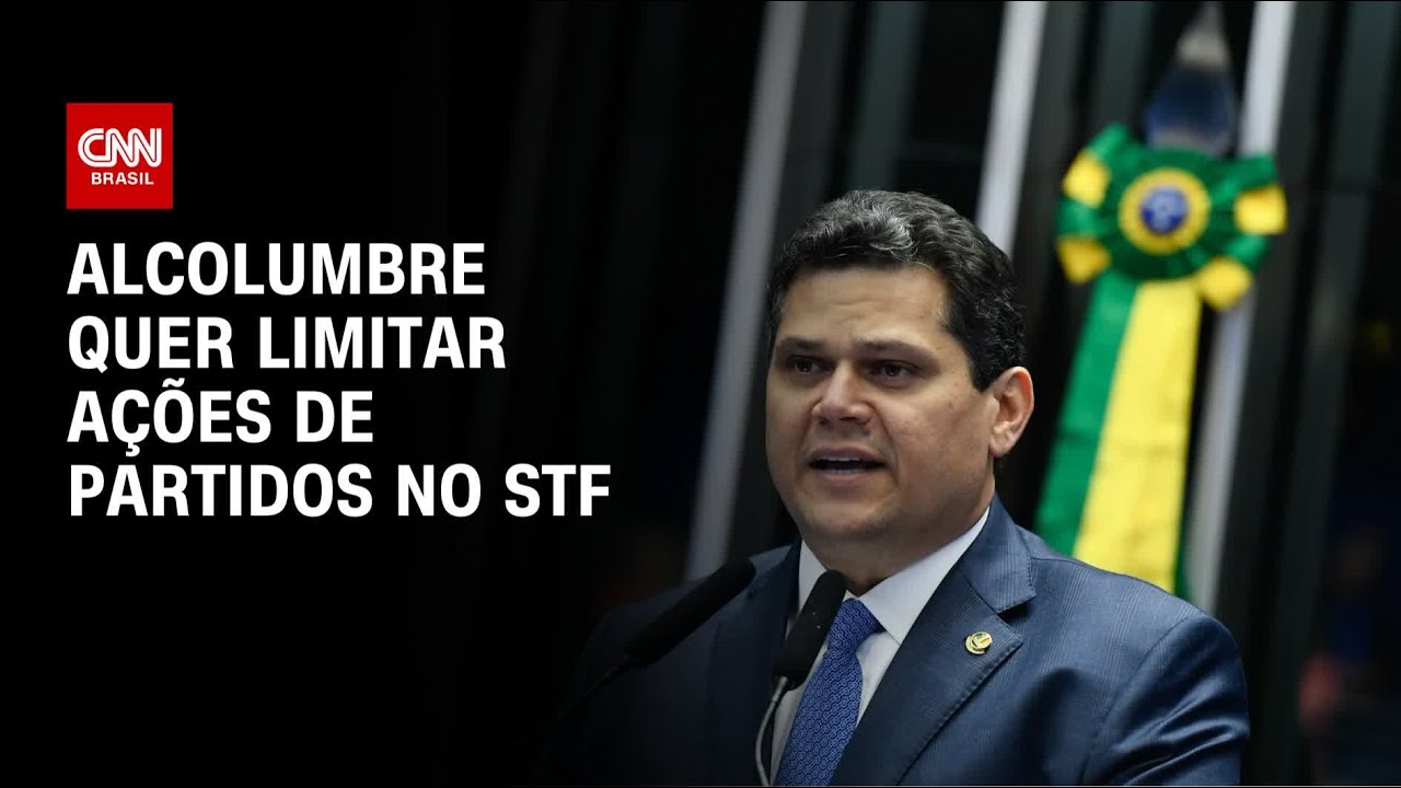 Ações de partidos no STF podem ser limitadas por Alcolumbre | CNN PRIME TIME