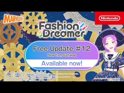 Fashion Dreamer – November Update Trailer – Nintendo Switch