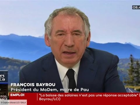 François Bayrou prudent : il souffre d’amnésie quand il parle à Emmanuel Macron