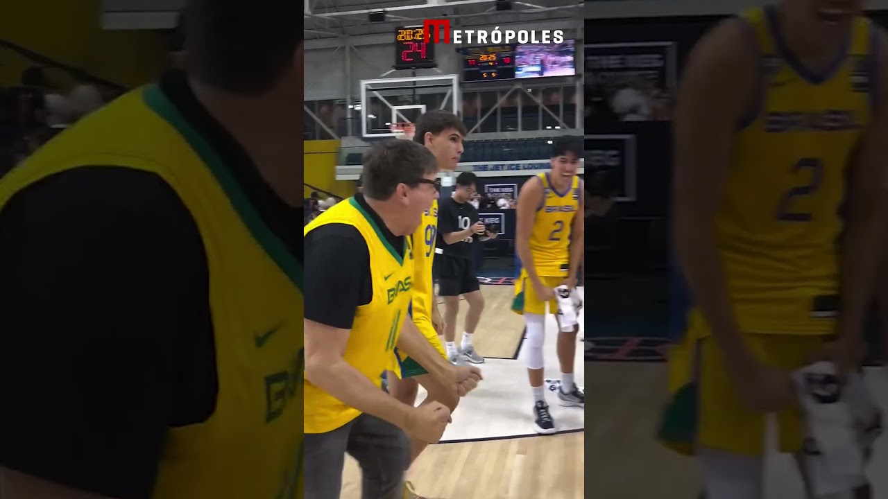 Brasil vence os EUA no basquete e é bicampeão de torneio internacional