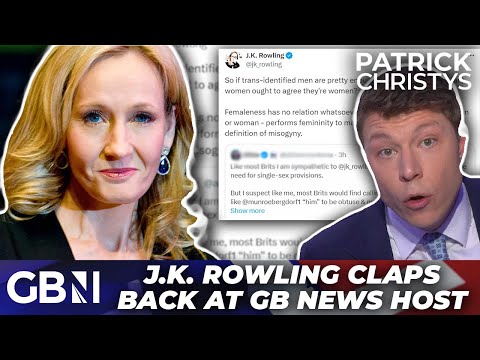 J.K. Rowling SLAMS GB News presenter in online spat over pronouns | SNP hate laws spark mass outrage