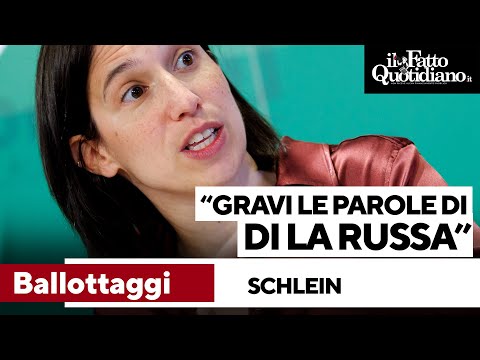 Schlein contro La Russa: "Gravi le sue parole sui ballottaggi. Non ha senso delle istituzioni"