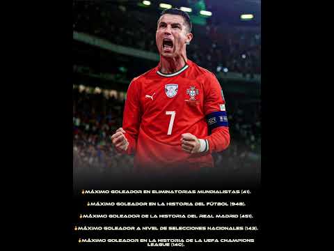 The RÉCORD Man. 🐐 #cristianoronaldo #cr7 #futbol #soccer #realmadrid