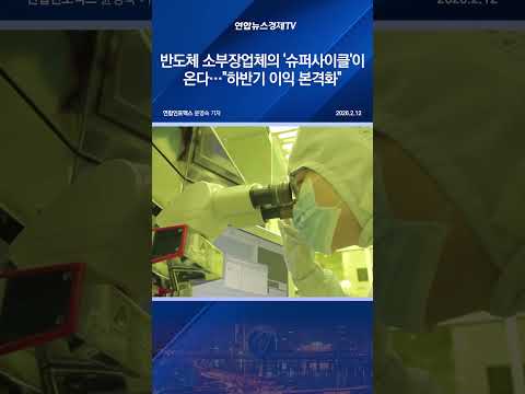 반도체 소부장업체의 '슈퍼사이클'이 온다…"하반기 이익 본격화"