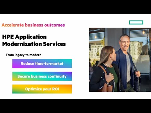 Modernize your applications with HPE Application Modernization Services | Short Take