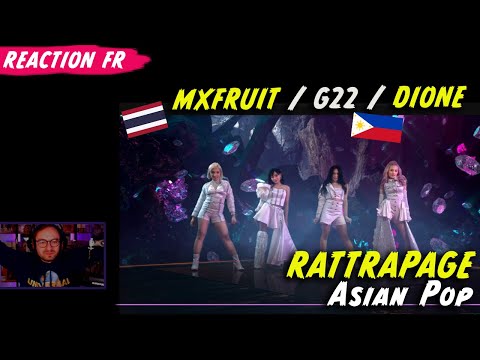 Vidéo REACTION FR Asian Pop :  MXFRUIT / G22 / DIONE