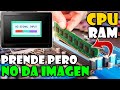 Como Reparar una Computadora que Enciende pero NO MANDA IMAGEN al Monitor y Se ESCUCHAN PITIDOS