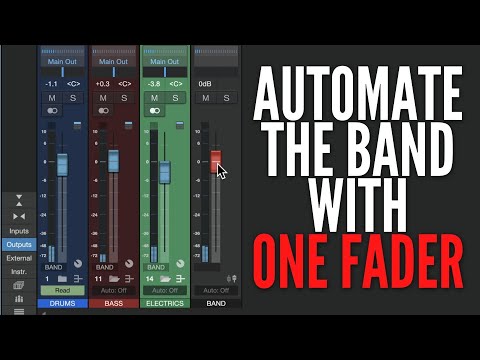 Automate the Band with ONE VCA Fader