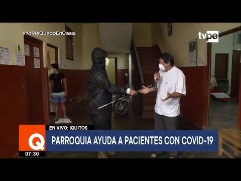 Iquitos: Parroquia San Martín atiende semanalmente a 400 pacientes sospechosos de COVID-19