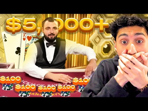 I TOOK OVER THE BLACKJACK TABLE, AND WENT ON A HEATER! 🔥🤑