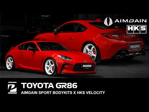Toyota GR86 x AIMGAIN Sport Bodykits x HKS Velocity กล่องปลดความเร็ว 180 km/hr