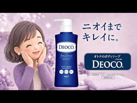 デオコボディクレンズ「年齢とともに変わる女性の加齢臭」「クレイアニメ風」篇
