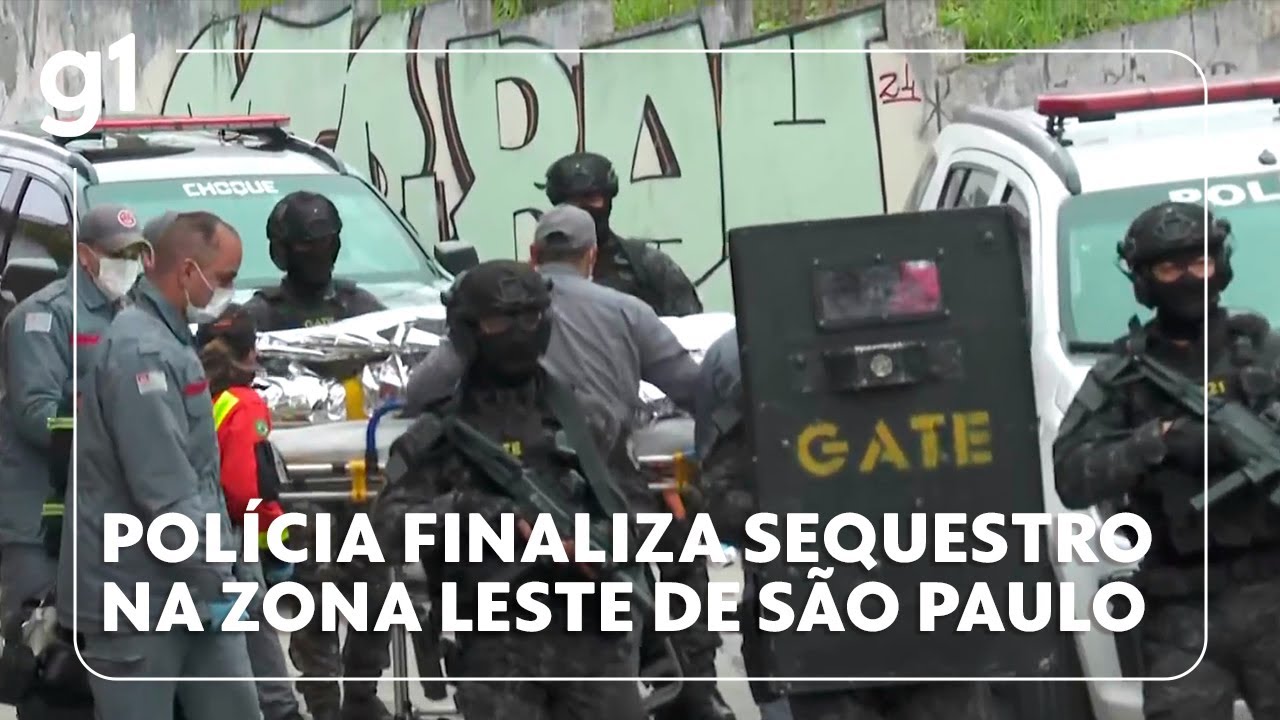 Polícia encerra sequestro em São Paulo g1