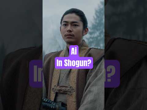Noticed the use of AI in Shōgun??