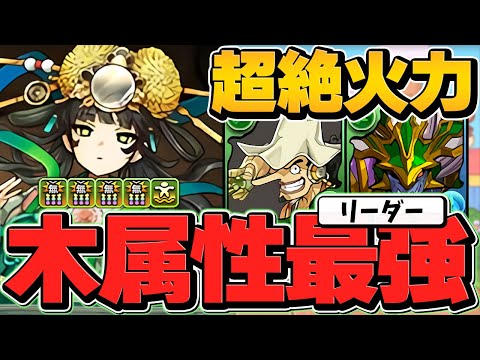 木属性最強リーダー誕生！毎ターン確定無効貫通！浮遊持ちで弱点無し！千手9分台攻略【パズドラ】