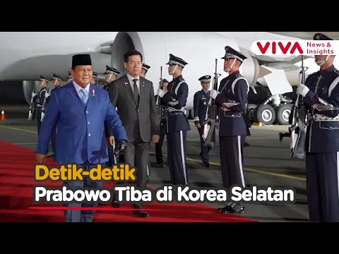 Hadiri KTT APEC, Prabowo Disambut Kehormatan Militer Korea!