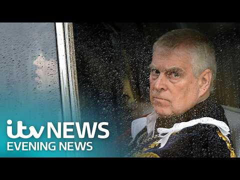 Andrew taking legal action against police over search warrants - Watch ITV Evening News LIVE
