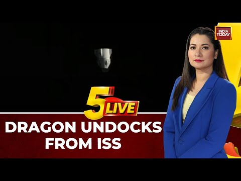 Dragon Spacecraft Carrying Axiom Mission 4 Crew Undocks From ISS Aafter 18-Day Stay | India Today