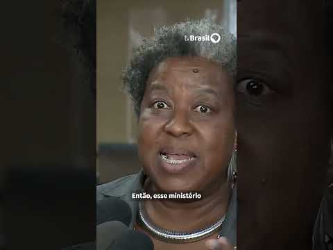 Ministra dos Direitos Humanos e Cidadania, Macaé Evaristo, falou sobre as prioridades para a pasta