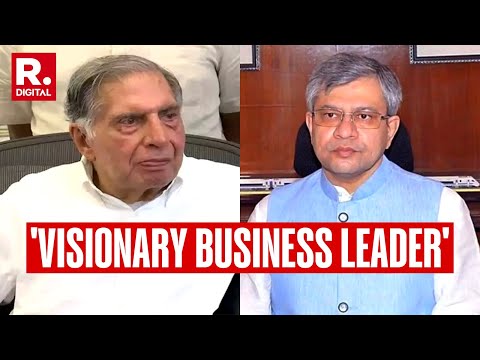 'Visionary Business Leader': Ashwini Vaishnaw's Heartfelt Tribute to Ratan Tata