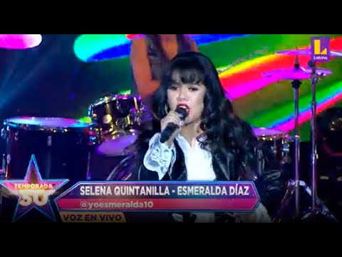La imitadora de Selena sorprendió al cantar “Amor Prohibido”