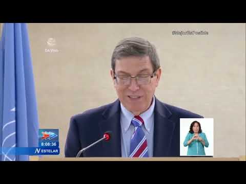 ONU: Intervino Canciller cubano en segmento de alto nivel de la Conferencia de Desarme