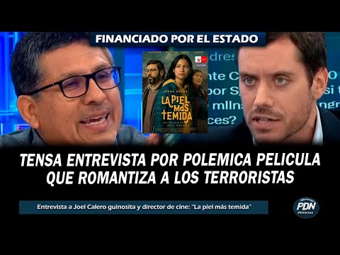 FRANCISCO DE PIEROLA VS CINEASTA JOEL CALERA: TENSO DEBATE POR PELICULA QUE ROMANTIZA AL TERRORISMO