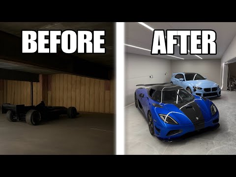 TheStradman's Dreamhouse Update: Batcave Garage and Innovative Lighting Design