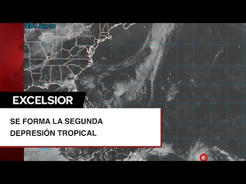 Se forma la depresión tropical Dos, se convertirá en el huracán 'Beryl'