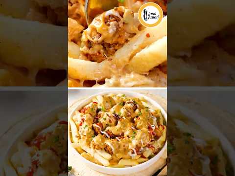 Air fry Loaded Fries with Best Sauces Recipe by Food Fusion