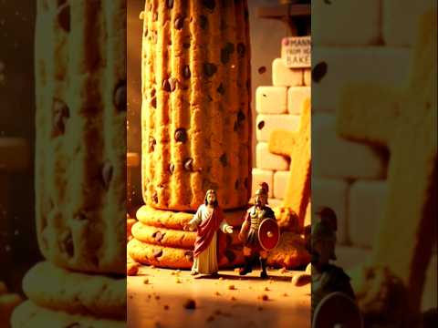 Cookies, Soldiers & Miracles 😇🍪”#shortsfeed #ai