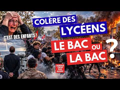 Blocus des Lycées : Le FIASCO du modèle SCOLAIRE Français nous SAUTE ENFIN aux YEUX !