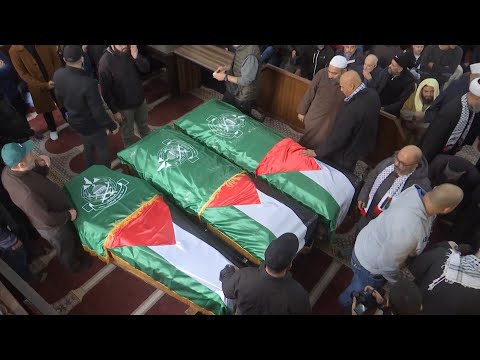 Hamas representative comments at funeral of one of militant group's top commanders Saleh Arouri