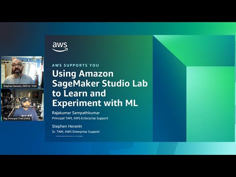 AWS Supports You | Using Amazon SageMaker Studio Lab to Learn and Experiment with ML