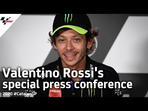 Valentino Rossi 2021 Announcement Press Conference | #CatalanGP