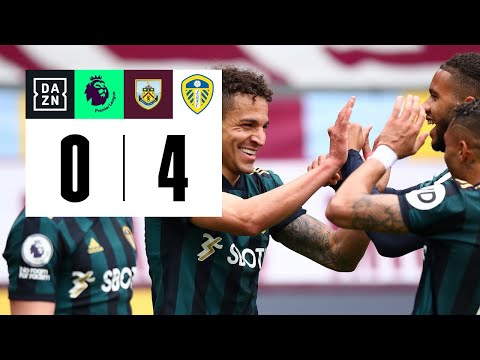 Burnley vs Leeds United (0-4) | Resumen y goles | Highlights Premier League