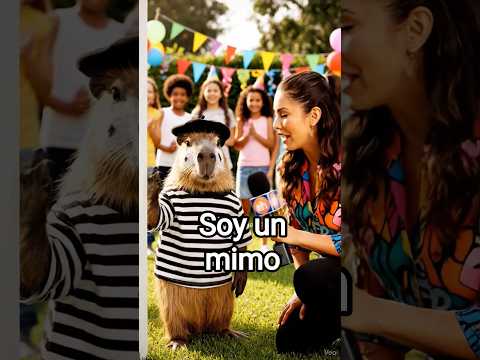 Soy mimo #capybara #shortsvideo #ia