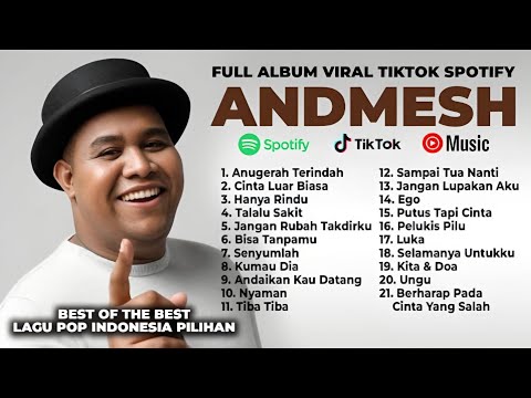 ANDMESH KAMALENG FULL ALBUM | LAGU PALING VIRAL TERBARU FULL LIRIK 2026 CINTA LUAR BIASA