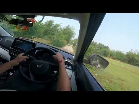 POV: Mahindra XUV 3XO village driving and stunts #mahindra #xuv 