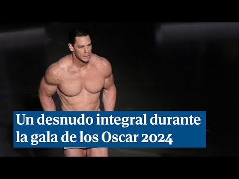 Un desnudo integral sobre el escenario revoluciona la gala de los Oscar 2024