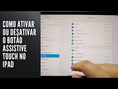Como Ativar ou Desativar o Botão Assistive Touch no iPad