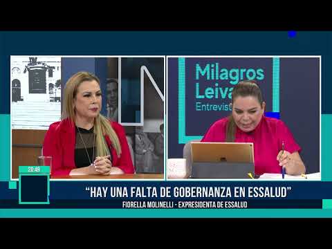 Milagros Leiva Entrevista - ENE 18 - 3/4 - FIORELLA MOLINELLI SUEÑA CON SER PRESIDENTA | Willax