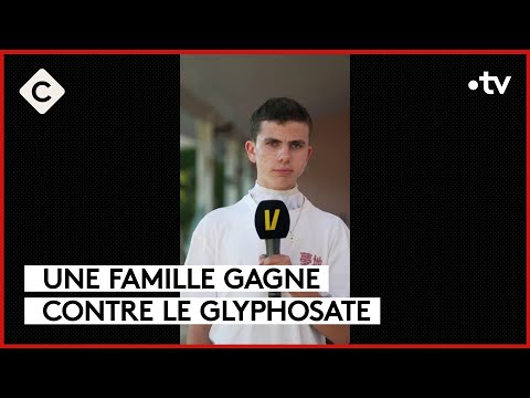 Glyphosate : la France indemnise une famille exposée à l’herbicide - Le 5/5 - C à Vous - 10/10/2023