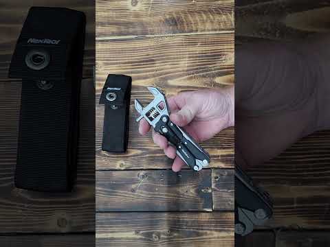 NexTool W4 Adjustable Ratchet Wrench Multitool, 11-IN-1 Foldable EDC Tool with Pliers, Knife, Saw