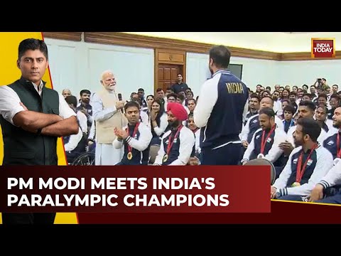 India First with Gaurav Sawant: PM Modi's Interaction with Paralympic Heroes | India Today