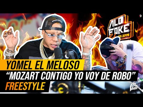 YOMEL EL MELOSO - MOZART LA PARA CONTIGO YO VOY DE ROBO (FREESTYLE ALOFOKE FM CON DJ SCUFF)