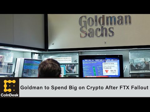 Goldman to Spend Big on Crypto After FTX Fallout