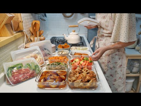 【全12品】野菜をムダなく使い切る!1週間のヘルシー作り置きレシピ【管理栄養士】